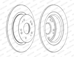 Ferodo Тормозной диск Ferodo DDF1776C - Заображення 1