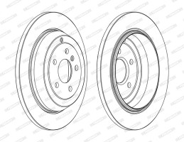 Ferodo Тормозной диск Ferodo DDF1530C - Заображення 1