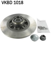 Skf Тормозной диск SKF VKBD1018 - Заображення 1