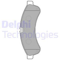 Delphi Тормозные колодки DELPHI DL LP2063 - Заображення 1