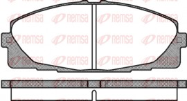 Remsa Тормозные колодки REMSA 1325.00 - Заображення 1