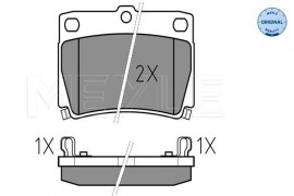 Meyle Тормозные колодки MEYLE ME 025 235 9315/W - Заображення 1