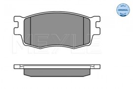 Meyle Тормозные колодки MEYLE ME 025 243 1717/W - Заображення 1