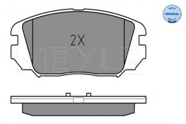 Meyle Тормозные колодки MEYLE ME 025 246 1817/W - Заображення 2