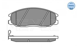 Meyle Тормозные колодки MEYLE ME 025 235 6916/W - Заображення 2