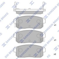 Тормозные колодки SANGSIN SB SP1163