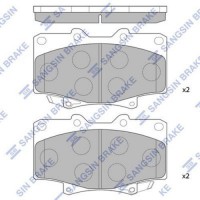 Тормозные колодки SANGSIN SB SP1217