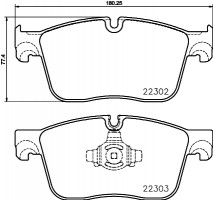 Brembo Тормозные колодки Brembo P36031 - Заображення 1