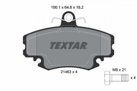 Textar Тормозные колодки дисковые TEXTAR TX 2146306 / 21463 182 1 4 - Заображення 1