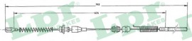 Lpr Тросик стояночного тормоза LPR LPRC0028B - Заображення 1