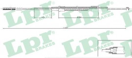 Lpr Тросик стояночного тормоза LPR LPRC0078B - Заображення 1