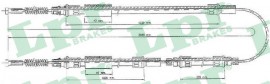 Lpr Тросик стояночного тормоза LPR LPRC0280B - Заображення 1
