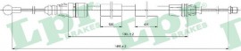 Lpr Тросик стояночного тормоза LPR LPRC0733B - Заображення 1