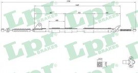 Тросик стояночного тормоза LPR LPRC0858B