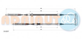 Тросик стояночного тормоза Adriauto AD33.0257