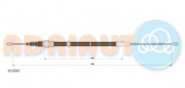Тросик стояночного тормоза Adriauto AD55.0262