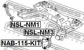 Febest Тяга стабилизатора FEBEST NSL-NM3 - Заображення 2