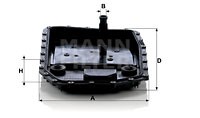 Mann-Filter Фильтр АКПП MANN MANN-FILTER H 50001 - Заображення 1