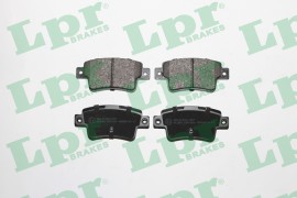 Lpr Колодки тормозные дисковые задние Fiat Grande Punto 05- LPR 05P1224 - Заображення 1