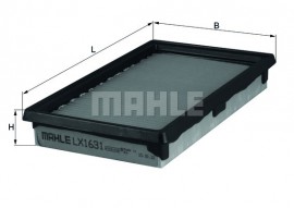 Mahle Original Фильтр воздушный Mahle MAHLE ORIGINAL LX1631 - Заображення 1