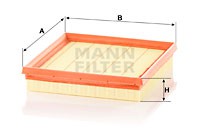 Mann-Filter Фильтр воздушный MANN MANN-FILTER C 21014 - Заображення 1