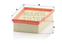 Mann-Filter Фильтр воздушный MANN MANN-FILTER C 2433/2 - Заображення 1