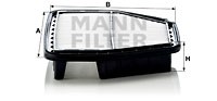 Mann-Filter Фильтр воздушный MANN MANN-FILTER C 29008 - Заображення 1
