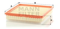 Mann-Filter Фильтр воздушный MANN MANN-FILTER C 30163 - Заображення 1