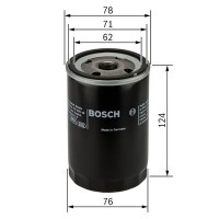 Bosch Фильтр масляный BOSCH 0451103105 - Заображення 5