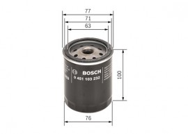 Bosch Фильтр масляный BOSCH 0451103232 - Заображення 5
