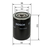 Bosch Фильтр масляный BOSCH 0451203012 - Заображення 5