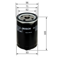 Bosch Фильтр масляный BOSCH 0451203087 - Заображення 5