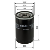 Bosch Фильтр масляный BOSCH 0451403077 - Заображення 5