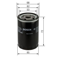 Bosch Фильтр масляный BOSCH 0986452028 - Заображення 5