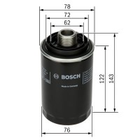 Bosch Фильтр масляный BOSCH F026407080 - Заображення 5