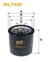 Фильтр масляный WIX FILTERS WL7520