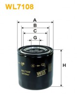 WixFilters Фильтр масляный (OP 558) WIX FILTERS WL7108 - Заображення 1