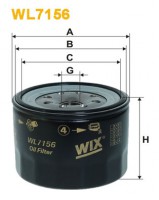 WixFilters Фильтр масляный (OP 589) WIX FILTERS WL7156 - Заображення 1