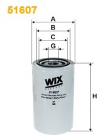 WixFilters Фильтр масляный (OP 592/2) WIX FILTERS 51607 - Заображення 1