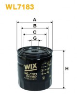 WixFilters Фильтр масляный (OP 625) WIX FILTERS WL7183 - Заображення 1