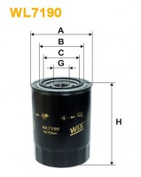 Фильтр масляный (OP 636) WIX FILTERS WL7199