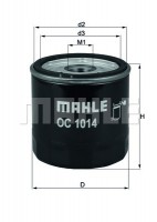 Mahle Original Фильтр масляный Mahle MAHLE ORIGINAL OC1014 - Заображення 1