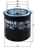 Mahle Original Фильтр масляный Mahle MAHLE ORIGINAL OC294 - Заображення 1