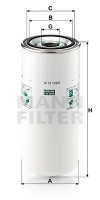 Mann-Filter Фильтр масляный MANN MANN-FILTER W 13145/6 - Заображення 1
