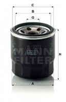 Mann-Filter Фильтр масляный MANN MANN-FILTER W 7023 - Заображення 1