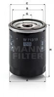 Mann-Filter Фильтр масляный MANN MANN-FILTER W 713/19 - Заображення 1