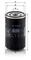 Mann-Filter Фильтр масляный MANN MANN-FILTER W 719/30 - Заображення 1