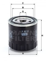 Mann-Filter Фильтр масляный MANN MANN-FILTER W 8013 - Заображення 1