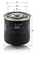 Mann-Filter Фильтр масляный MANN MANN-FILTER W 920/8 - Заображення 1