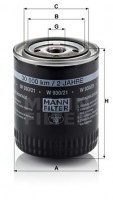 Mann-Filter Фильтр масляный MANN MANN-FILTER W 930/21 - Заображення 1